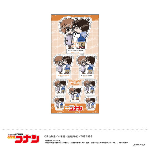 『名探偵コナン』ステッカー-ゆるスタmini 第2弾-(F コナン&灰原)